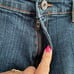SOUTH POLE Jeans Capris Womens 13 Juniors Patches Graphics 1991 Stretchy