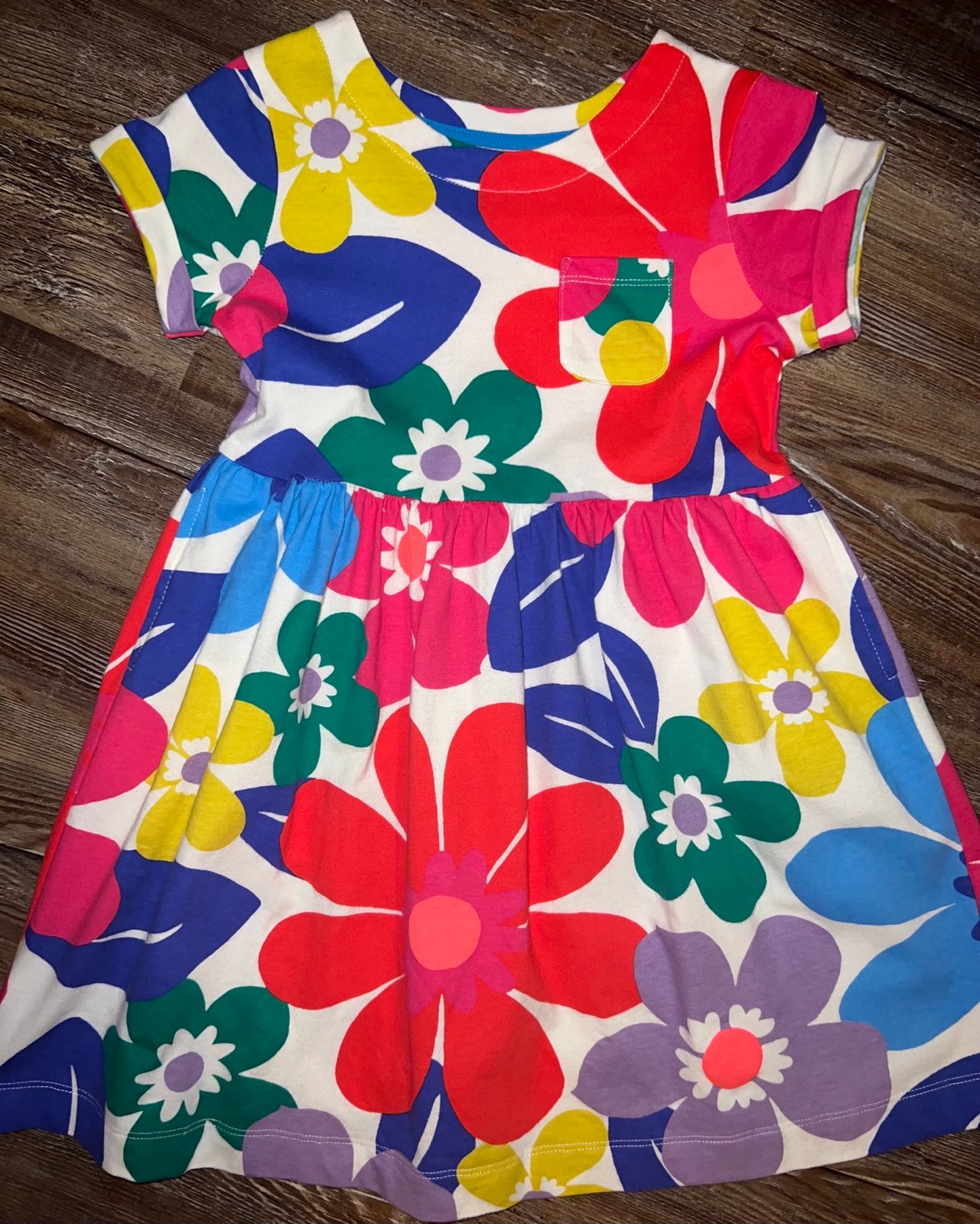 Mini boden floral dress size 7-8