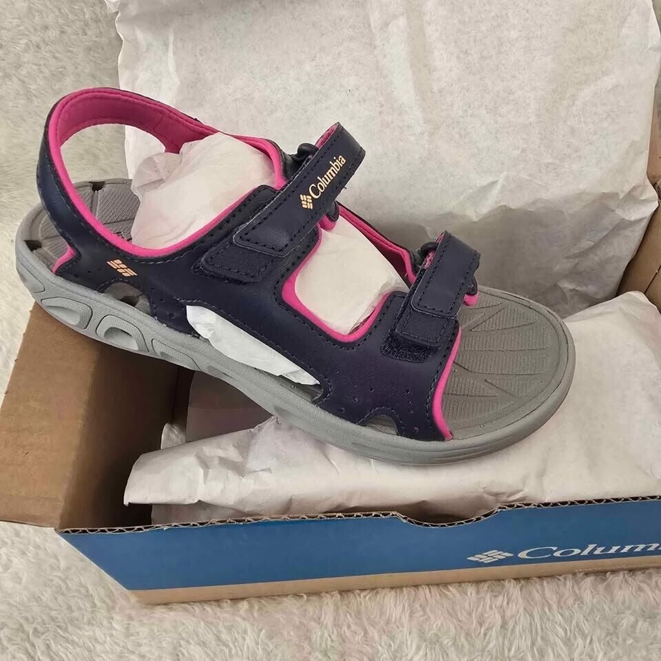 COLUMBIA Youth Techsun Vent Sandals Big Kids 4 Lightweight Quick Dry NIB