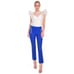 Derek Lam 10 Crosby Robertson Crop Flare Sailor Trousers Cobalt Womens Size 4