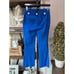 Derek Lam 10 Crosby Robertson Crop Flare Sailor Trousers Cobalt Womens Size 4