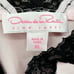 Oscar De La Renta Pink Label Lace Trim Nightie Gown Pink/Black Size XL