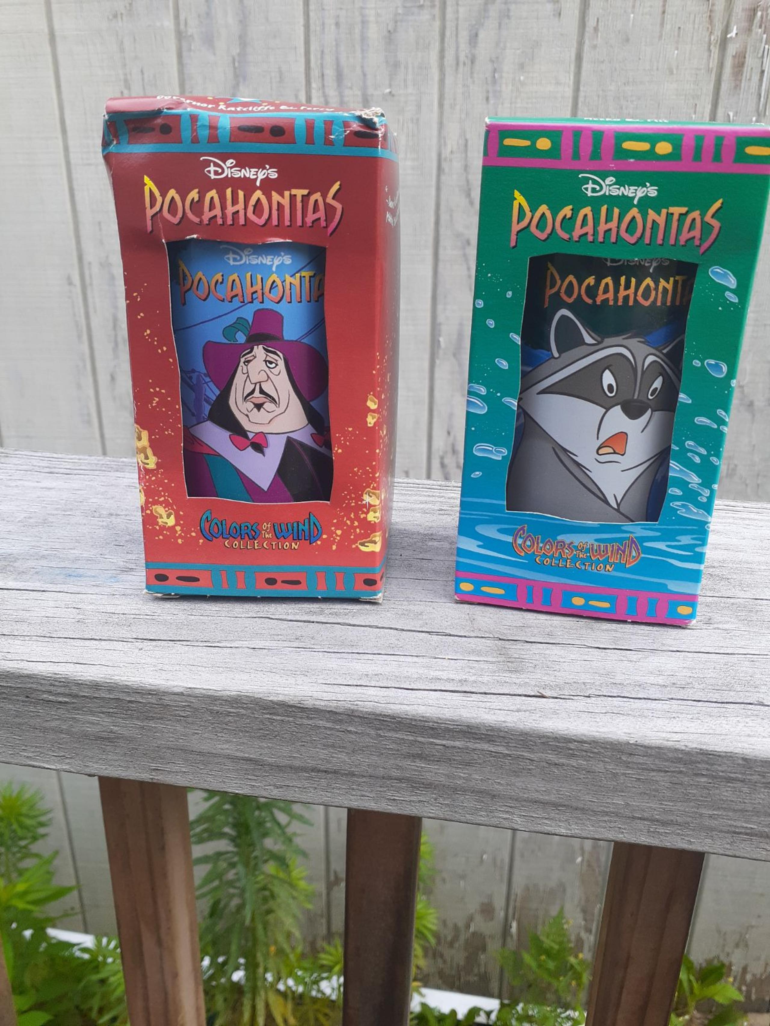Vintage Pocahontas Glasses by bk - Disney
