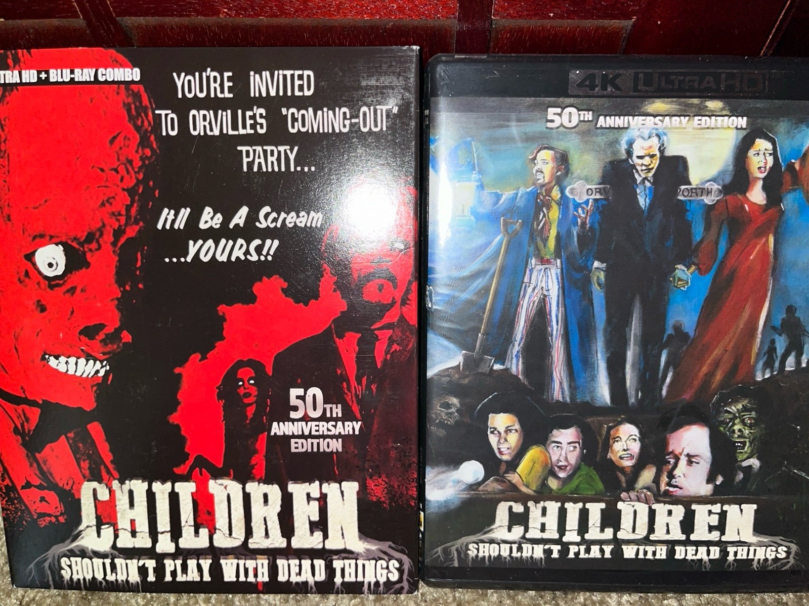 Children shouldn’t Play with Dead Things 4k with Slipcover