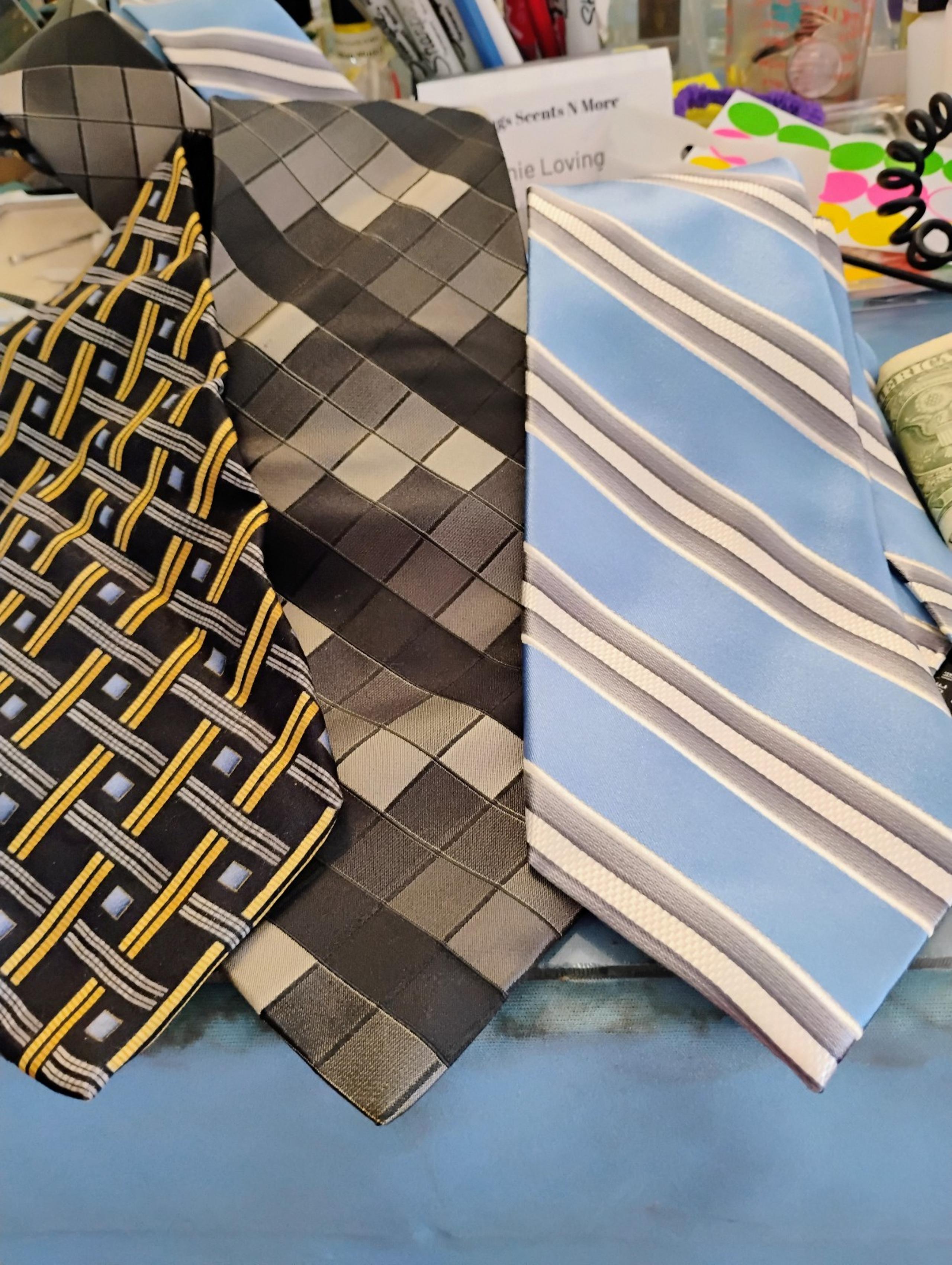 3 Silk Tie bundle