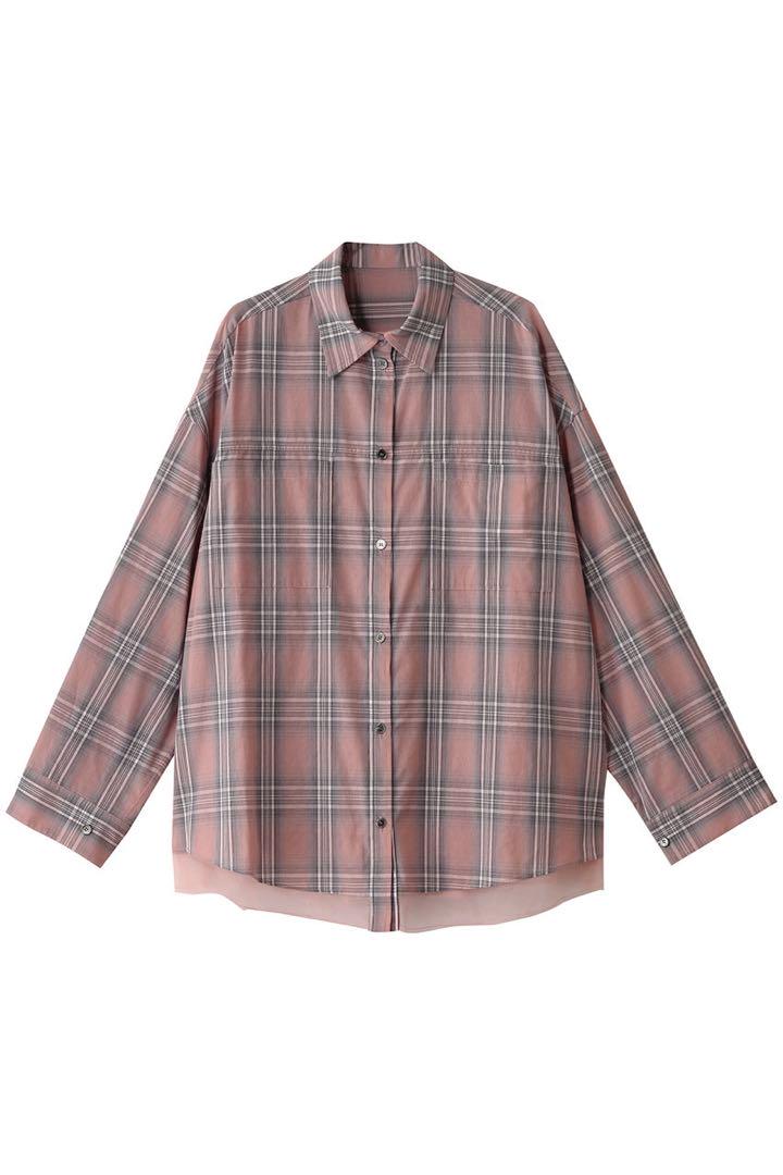 Reversible Voile Shirt/リバーシブルボイルシャツ【MAISON