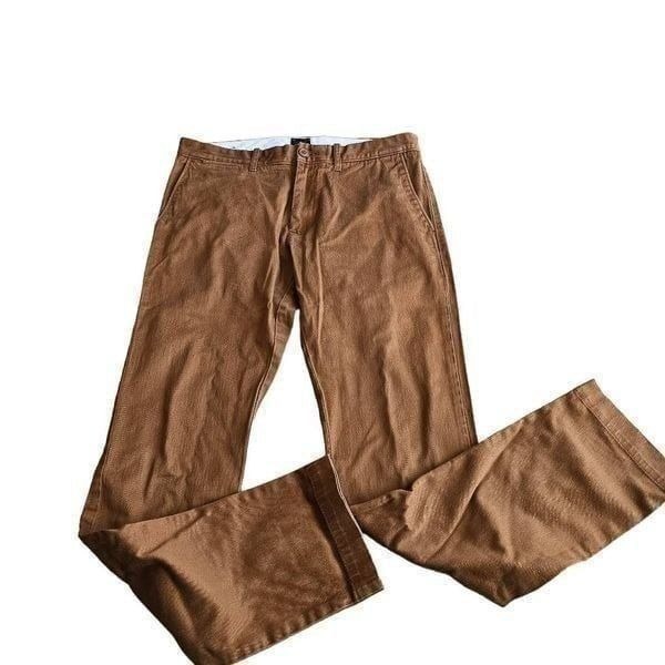 J crew mens Sz 30X32 light brown 484 slim jeans