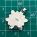 Spiny Oyster Turquoise Flower Cluster Southwestern Sterling Silver Pendant