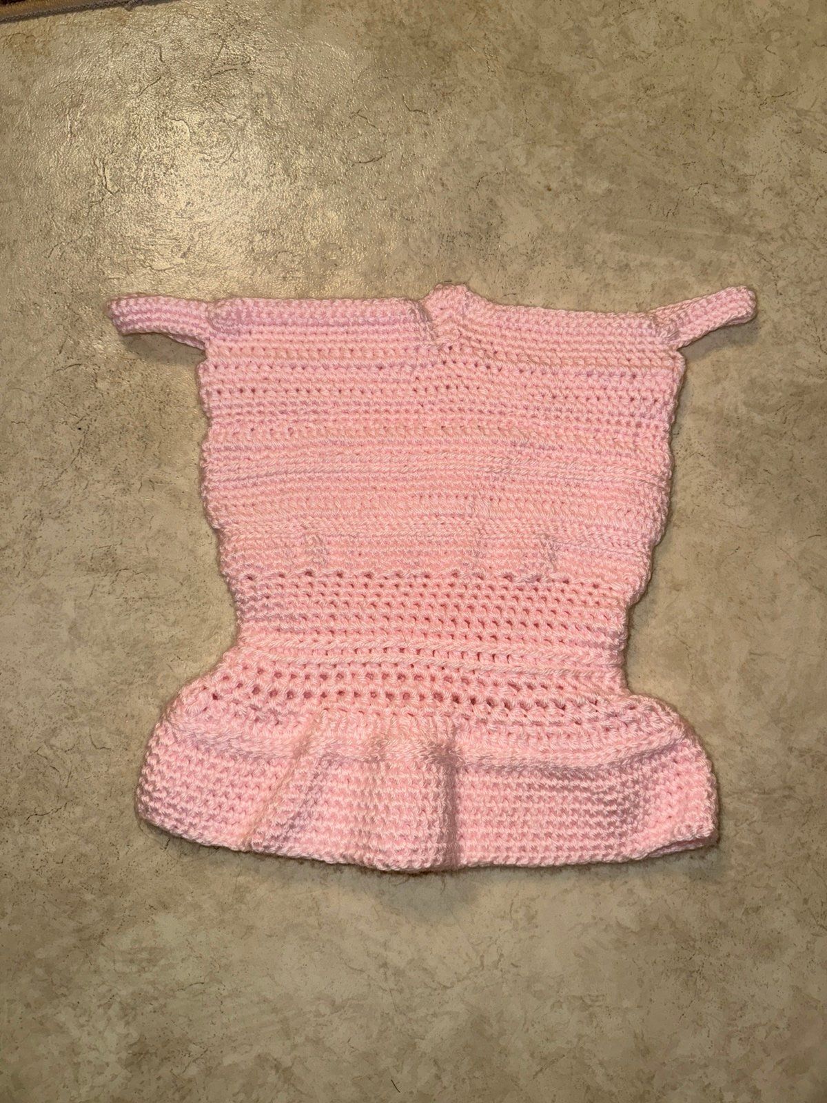 Handmade Crochet Off the Shoulder sleeveless sweater