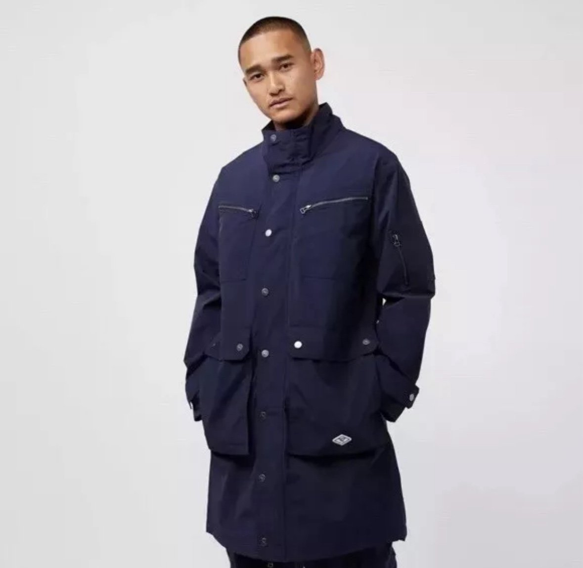 Puma X Nanamica Men's Woven Coat 539851_06 Navy Size M