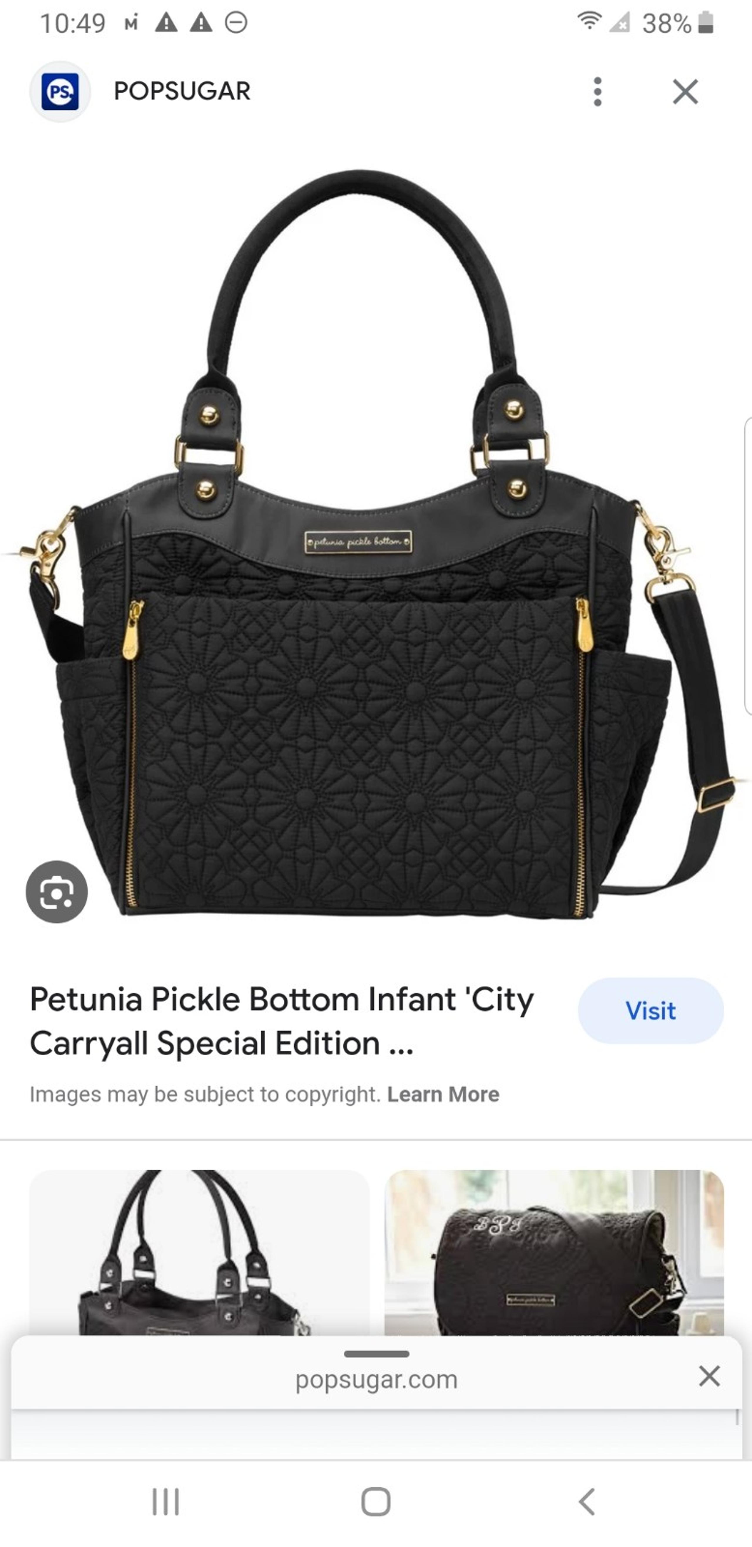 Petunia Pickle Bottom Infant 'City Carryall Special Edition' Diaper Bag

An eye-