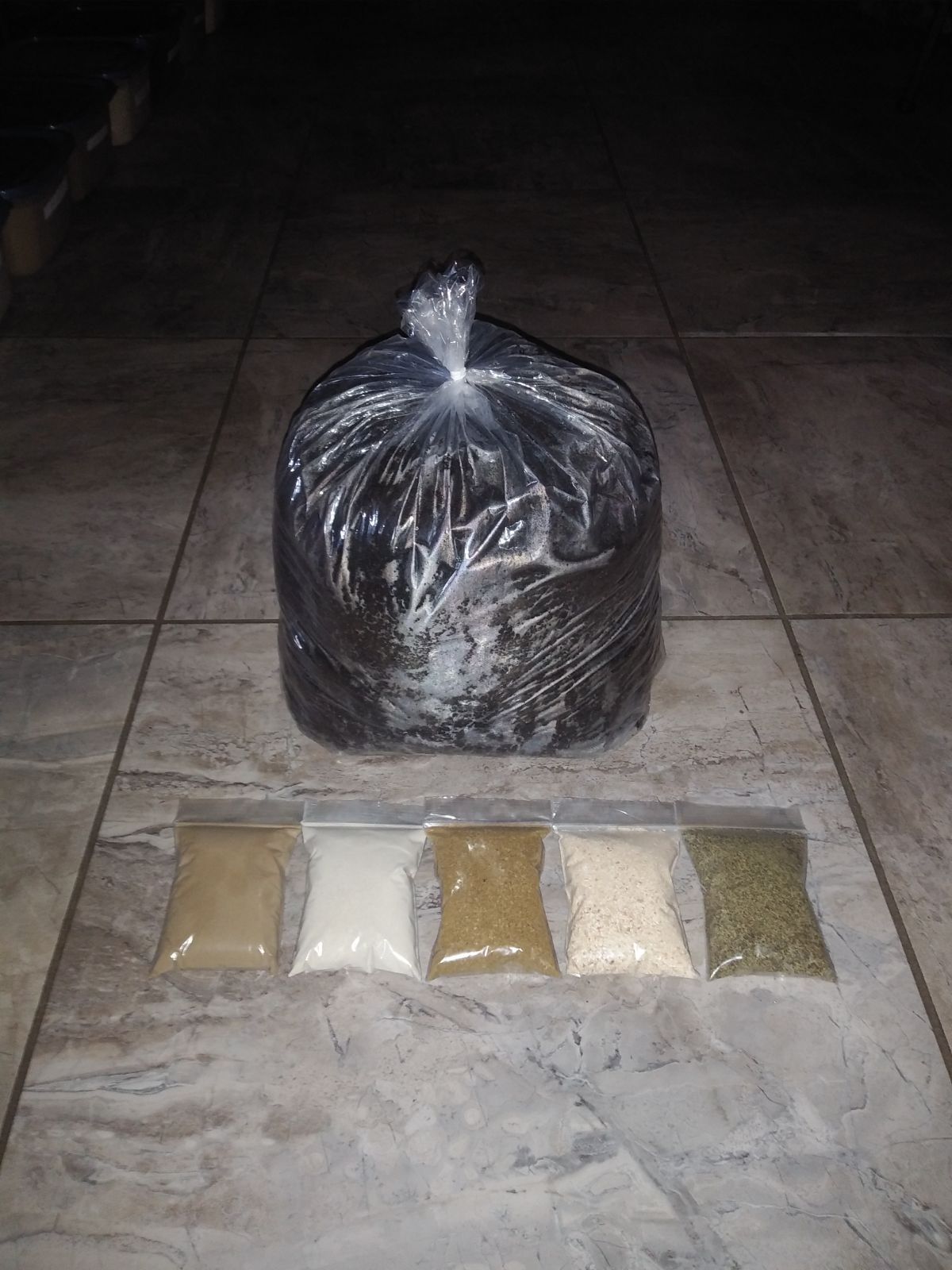 Worm Castings, Bat Guano, Oyster Shell,