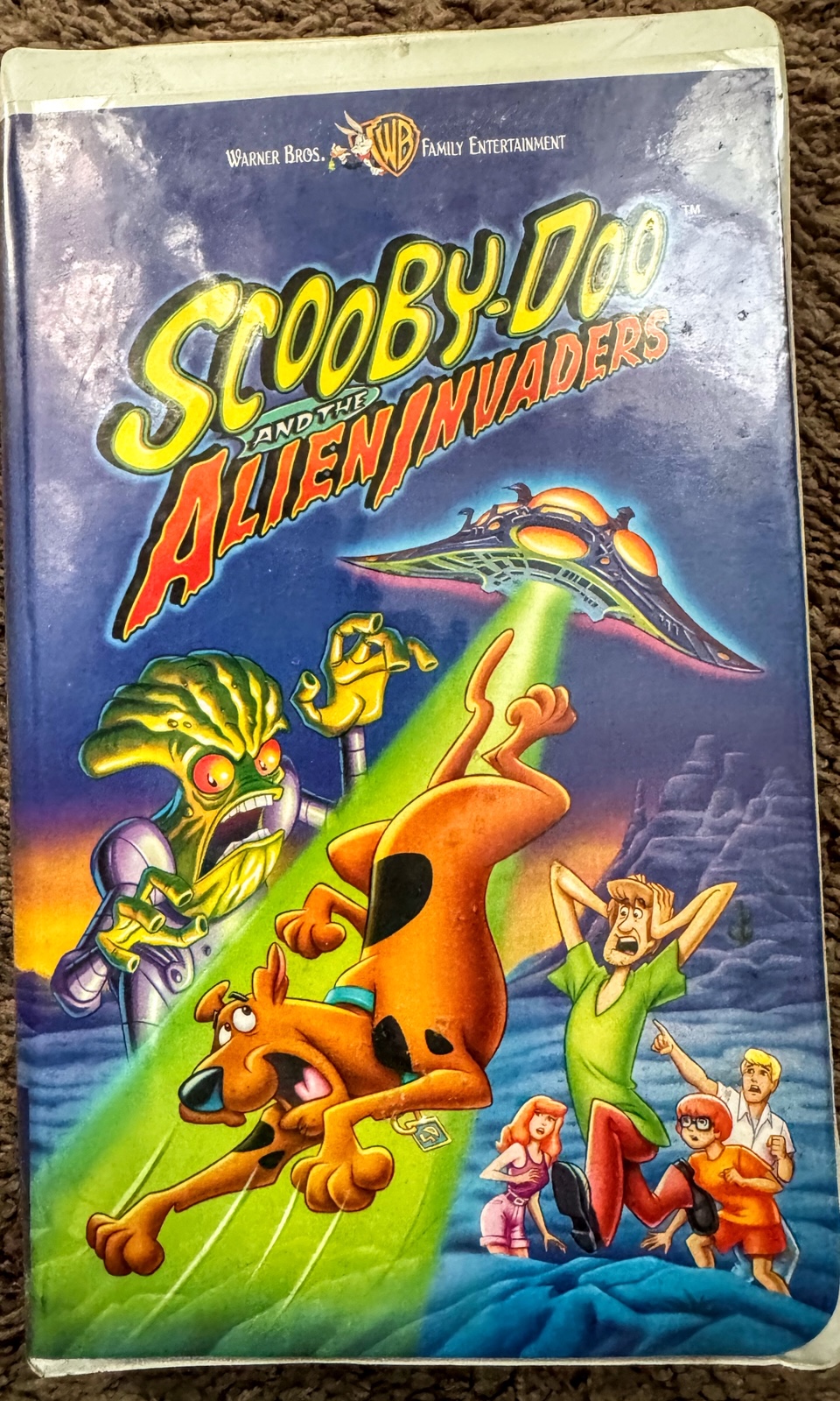 scooby doo and the alien invasion vhs rare 2000 clamshell