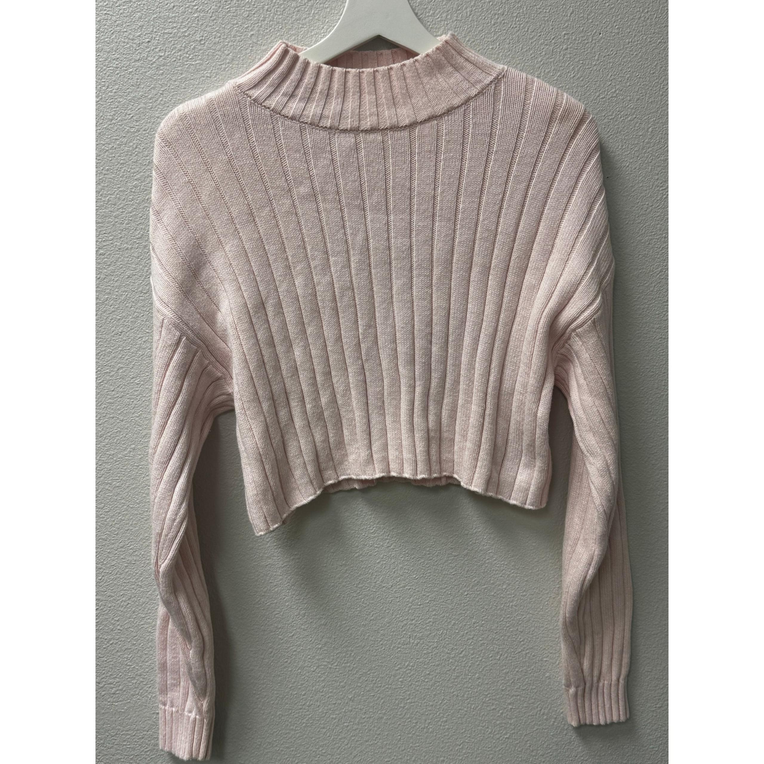 L.A. Hearts PacSun Women Sweater Turtleneck Cropped Pink Size Medium