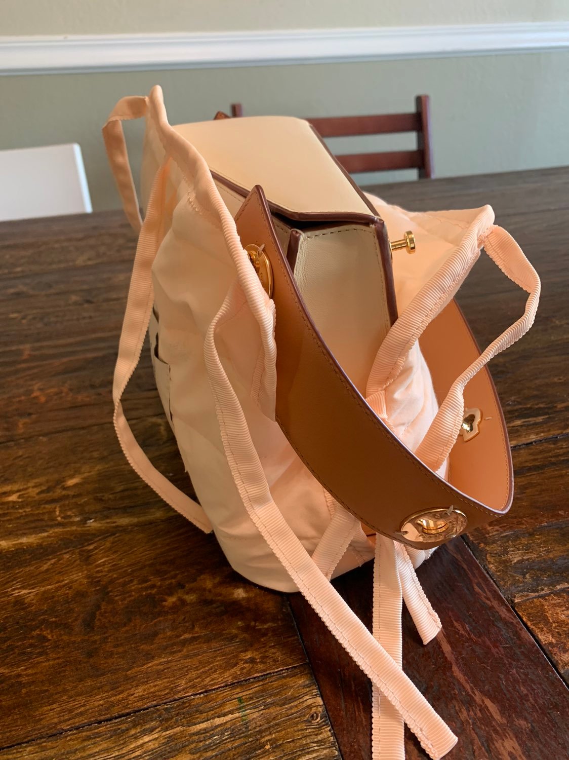 Danse lente leather bag