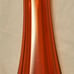 Very Unique Vintage MCM Retro Various Orange Colored LE Smith Swung Vase