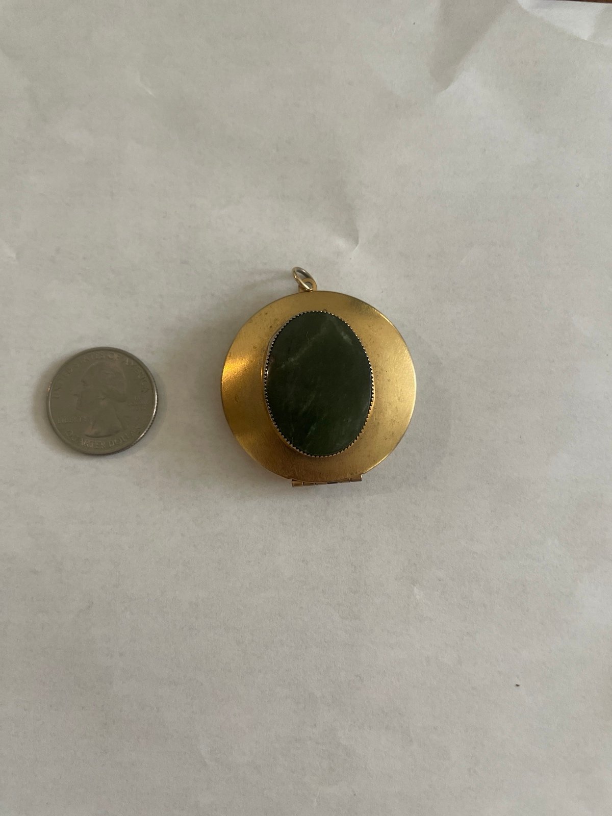Jade locket