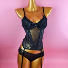 4pack Floral Lace Lingerie Set