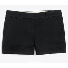 J.Crew 50 3.5 Classic Chino Shorts in Black Size 16 H5616