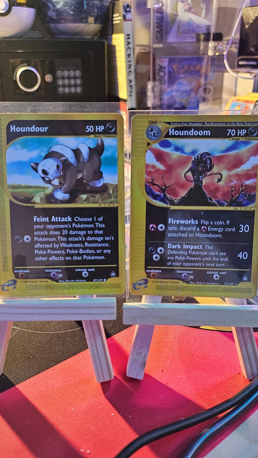 Pokemon Aquapolis Houndoom & Houndour