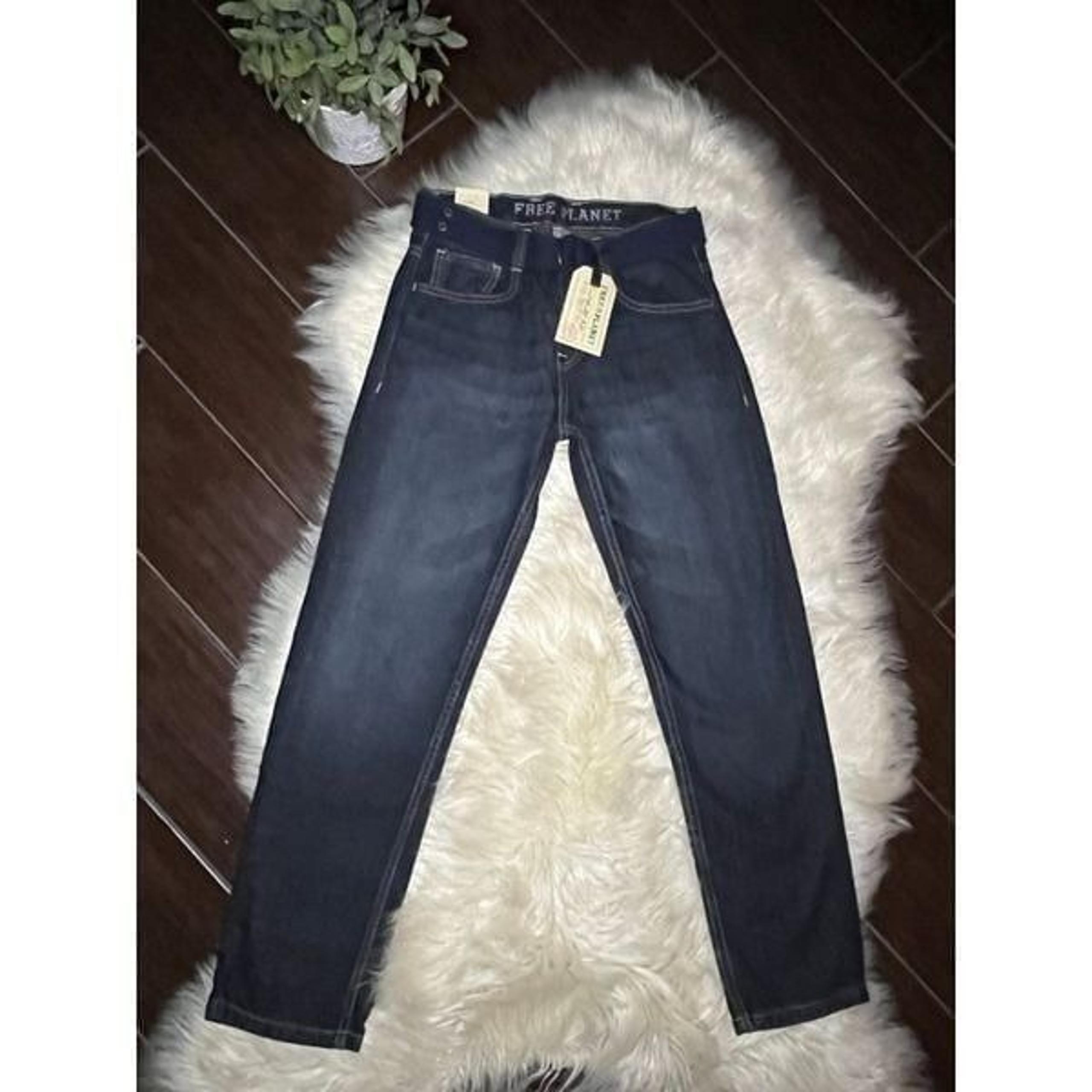 Free Planet skinny dark denim jeans sz 12