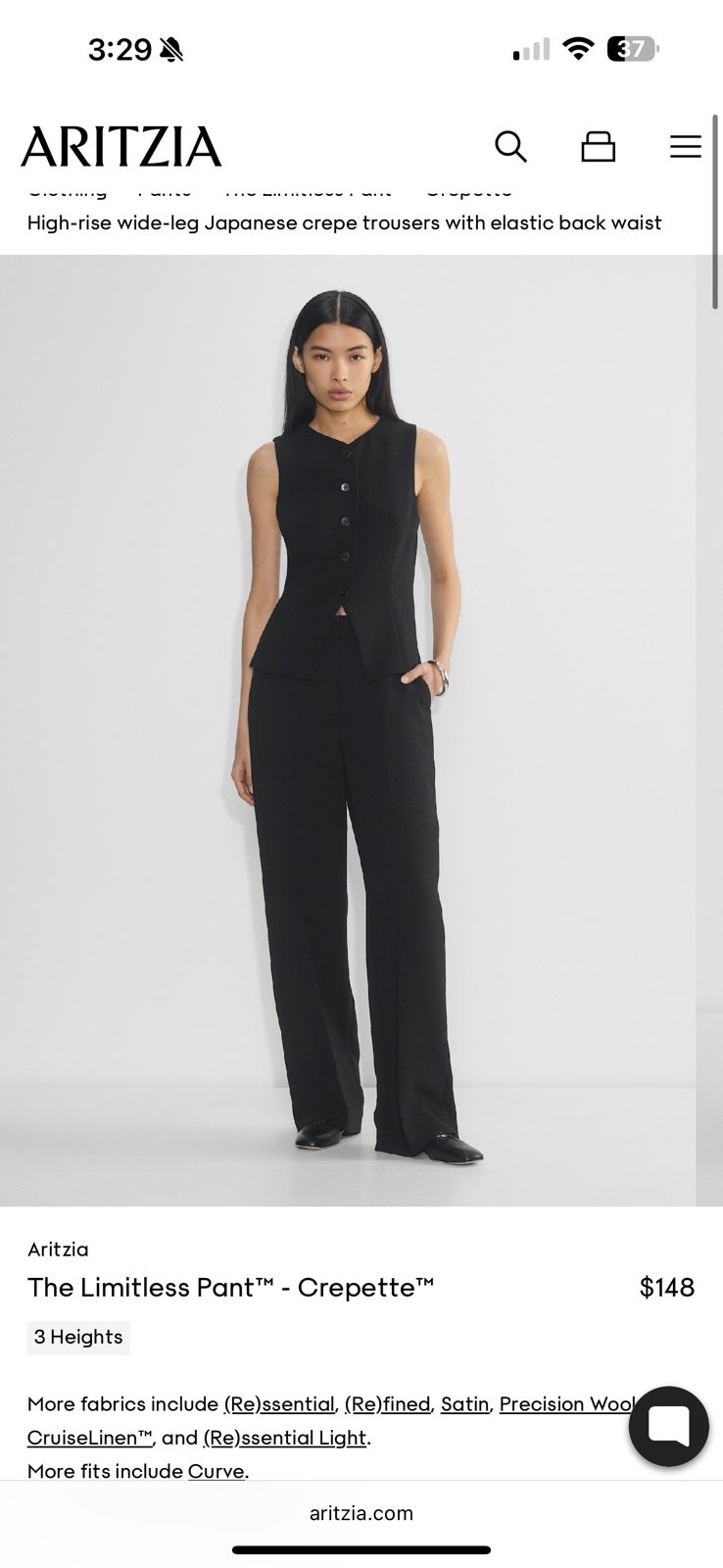 Aritzia trousers