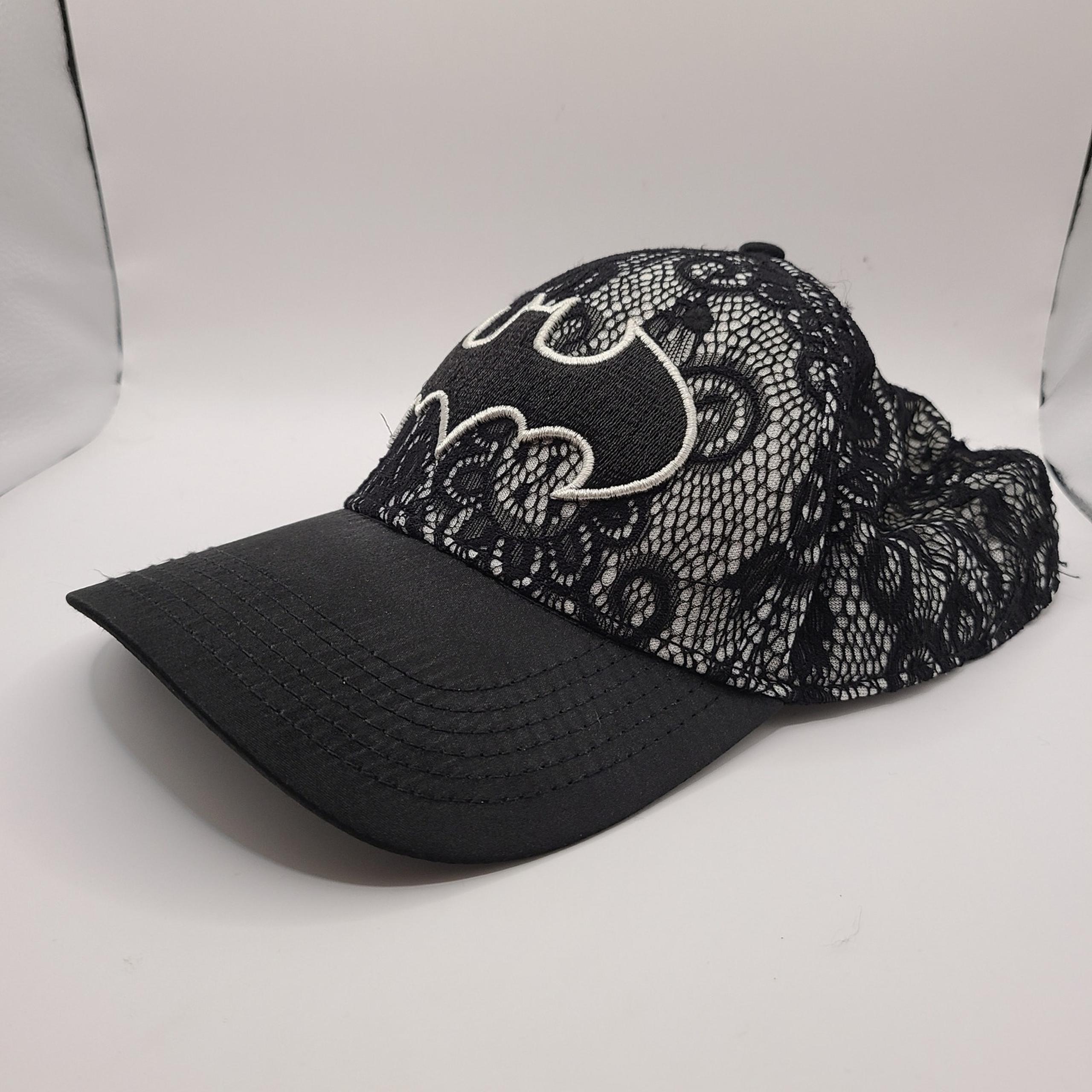 DC Comics Batman Women's Lace Baseball Hat with Curved