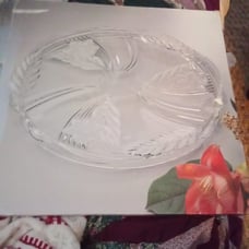 Glass platter