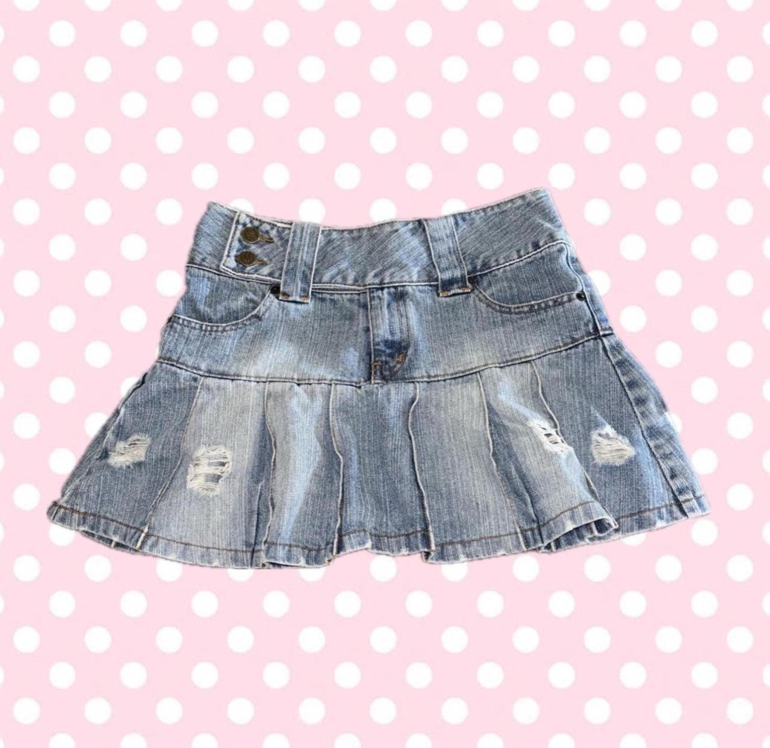 liz lisa denim mini skirt ♡