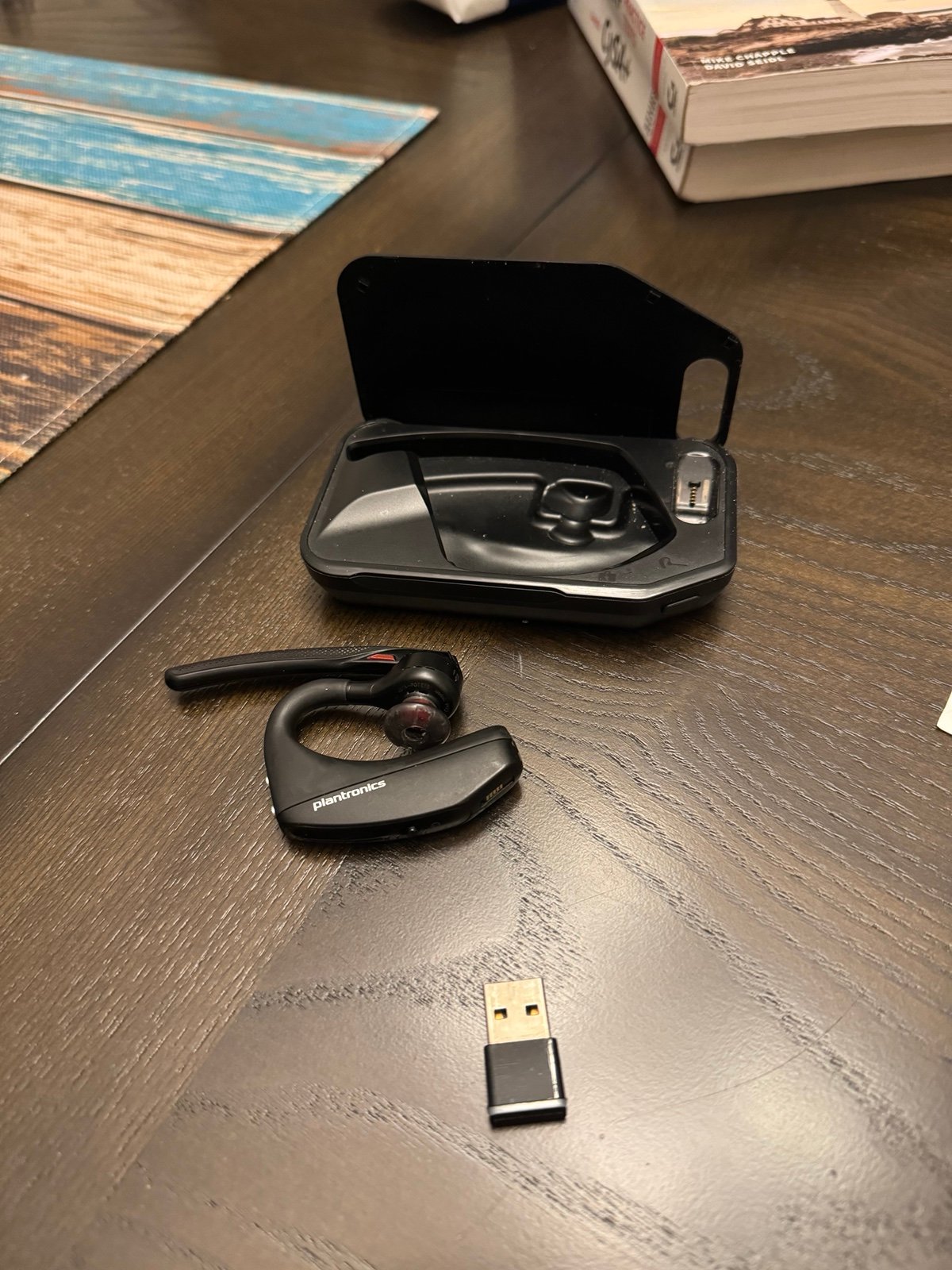 Poly Voyager 5200 Headset and Dongle