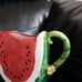 Vintage Watermelon Slice Pitcher