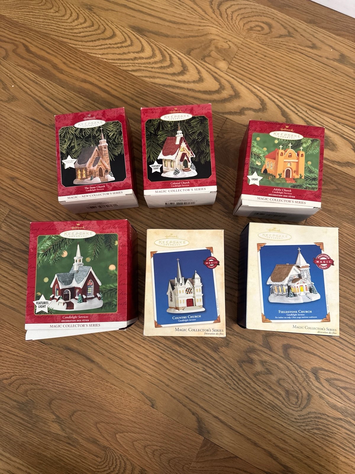 Hallmark Candlelight Services series ornaments