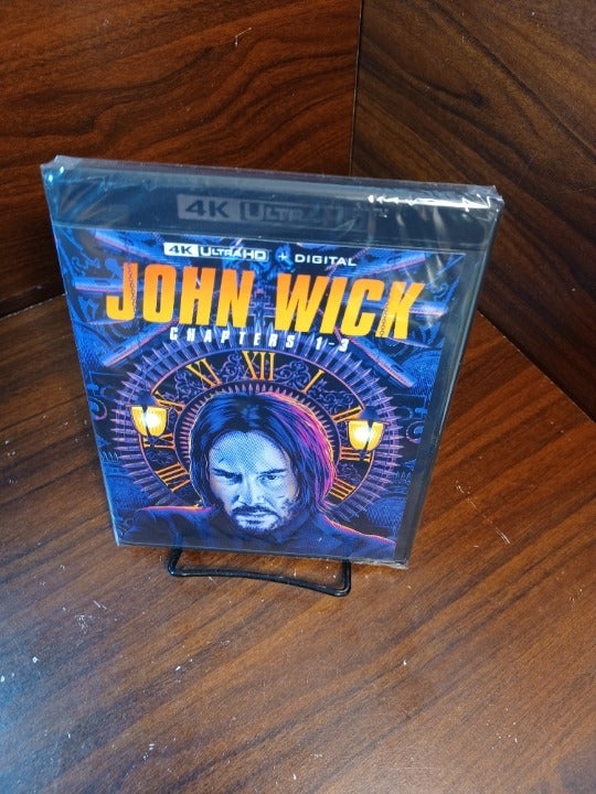 John Wick Trilogy (4K+Digital)-Brand NEW (Sealed)-Free Shipping with Tracking