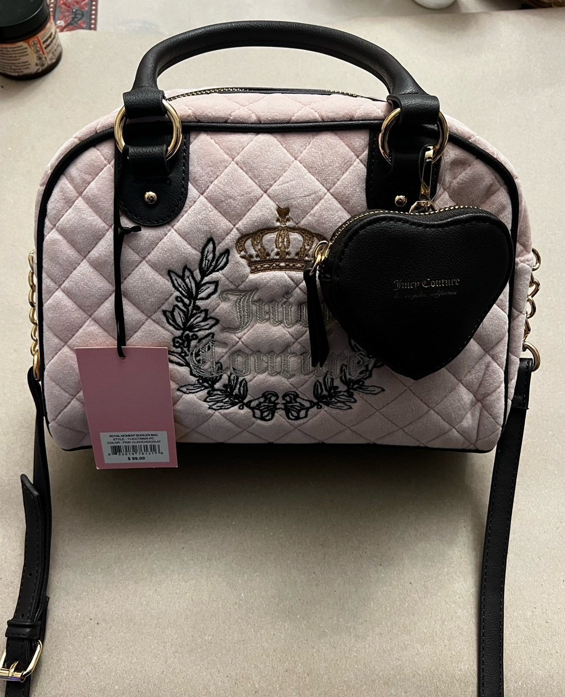 Juicy Couture Pink Royal Moment Satchel