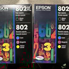Epson 802xl/802 ink 4 Pack x2
