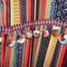 Striped Pom Pom Festival Dress Sz Large by Chelsea and Theodore