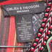Striped Pom Pom Festival Dress Sz Large by Chelsea and Theodore