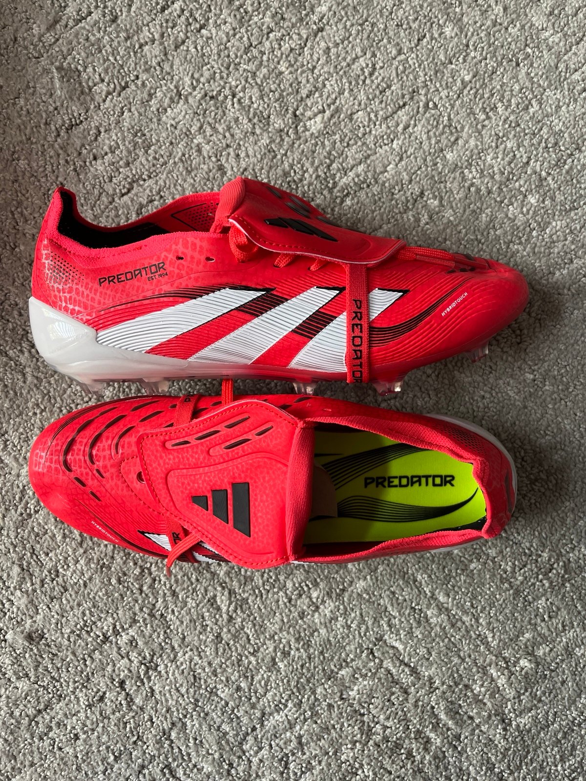 Adidas Predator Tongue Elite Men’s Cleats Size 8