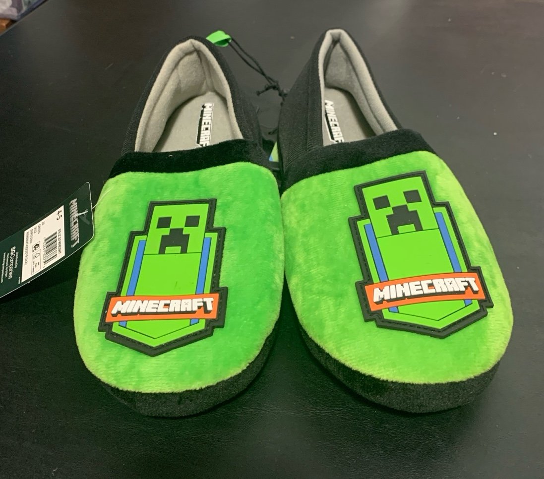 Creeper shoes deals minecraft