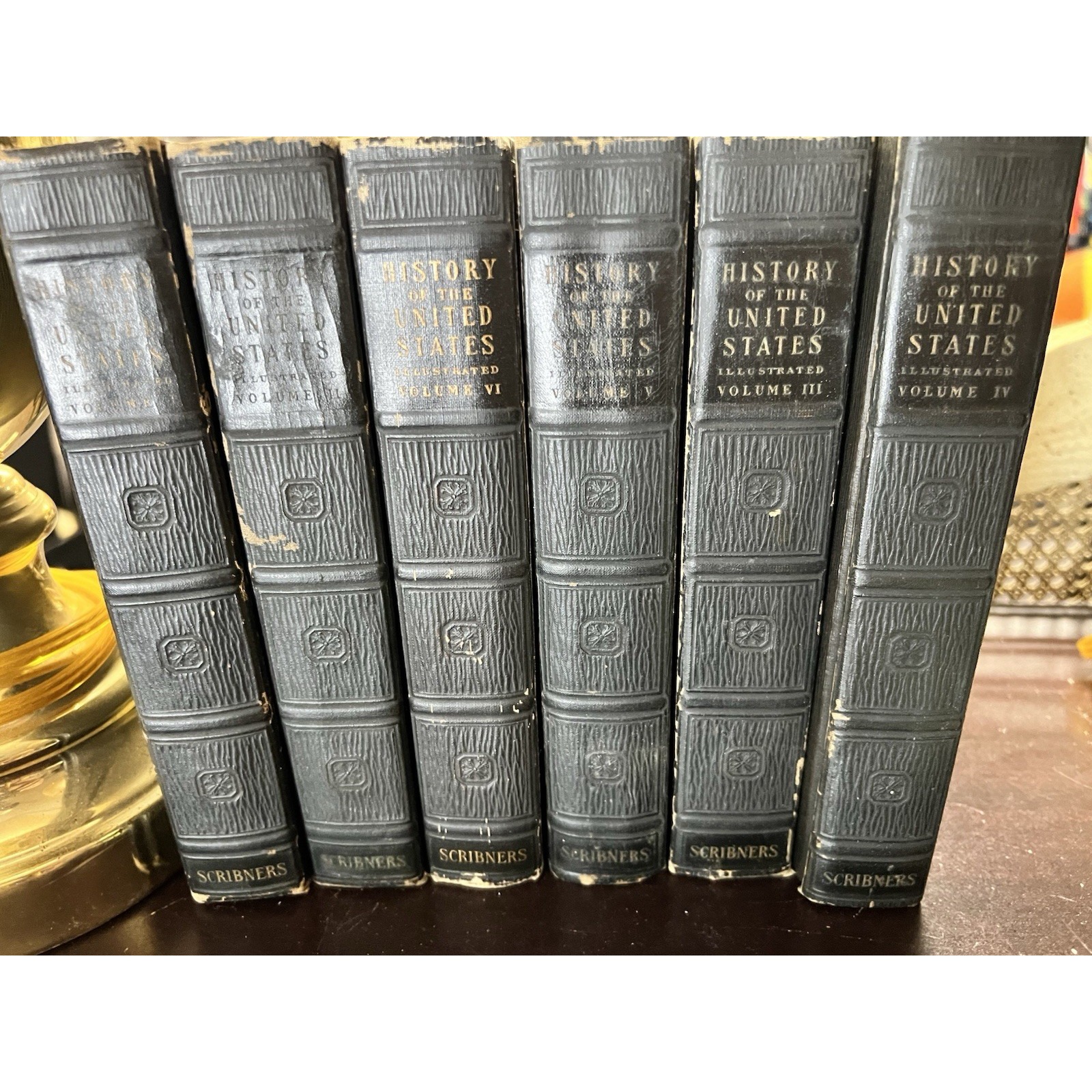 HISTORY OF THE UNITED STATES by Benjamin ANDREWS, 1928, 6 volumes, Scribner's