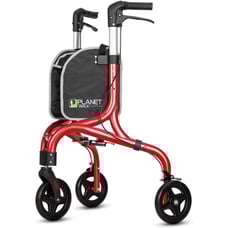 Planetwalk Premium 3 Wheels Rollator Walker Ultra Lightweight Foldable Senior