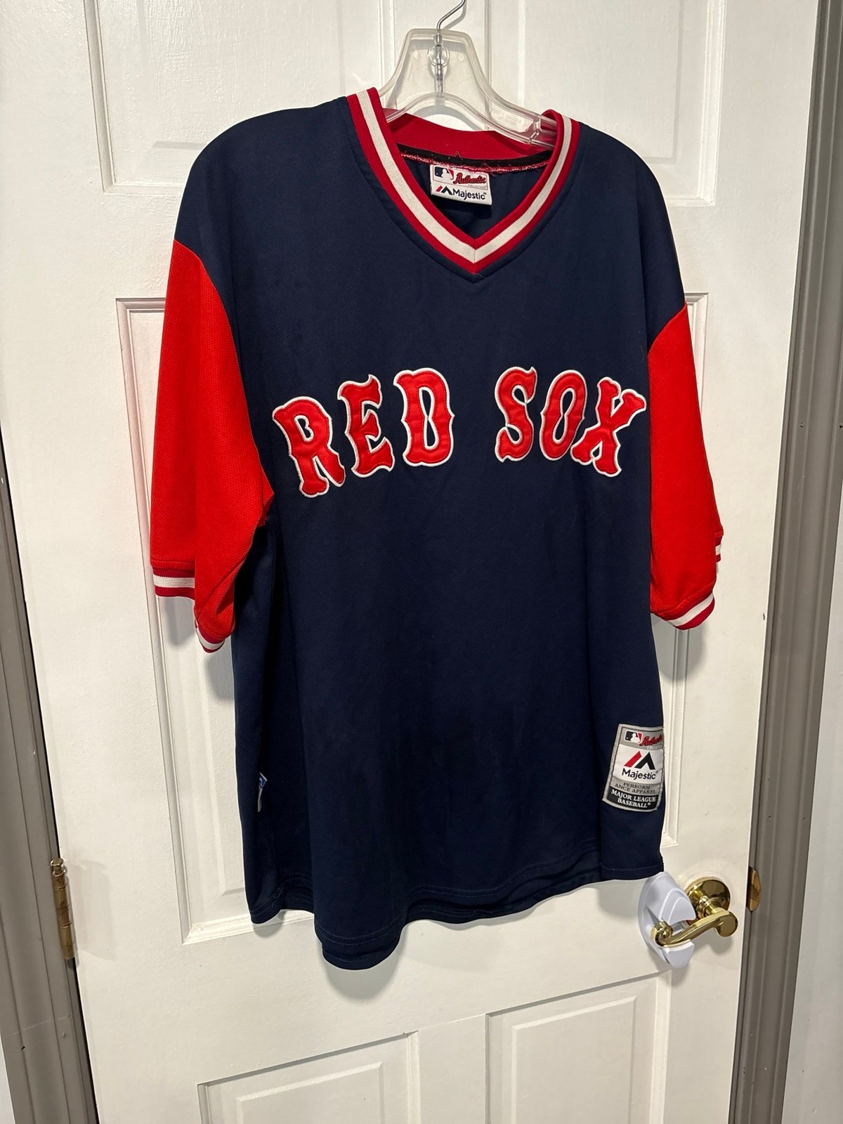 Boston Red Sox laser show jersey size extra large