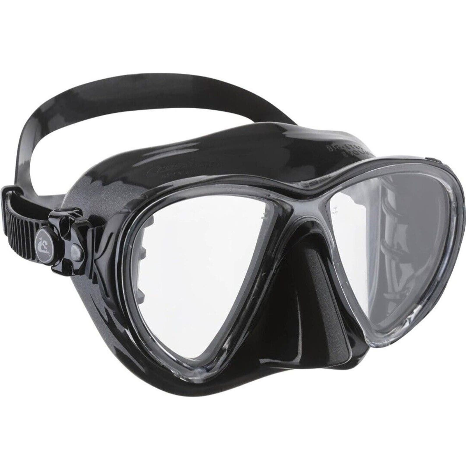Cressi Scuba Diving Masks with Inclined Tear Drop Lenses for More Downward Vi...