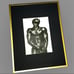Framed Herb Ritts Black Male Model