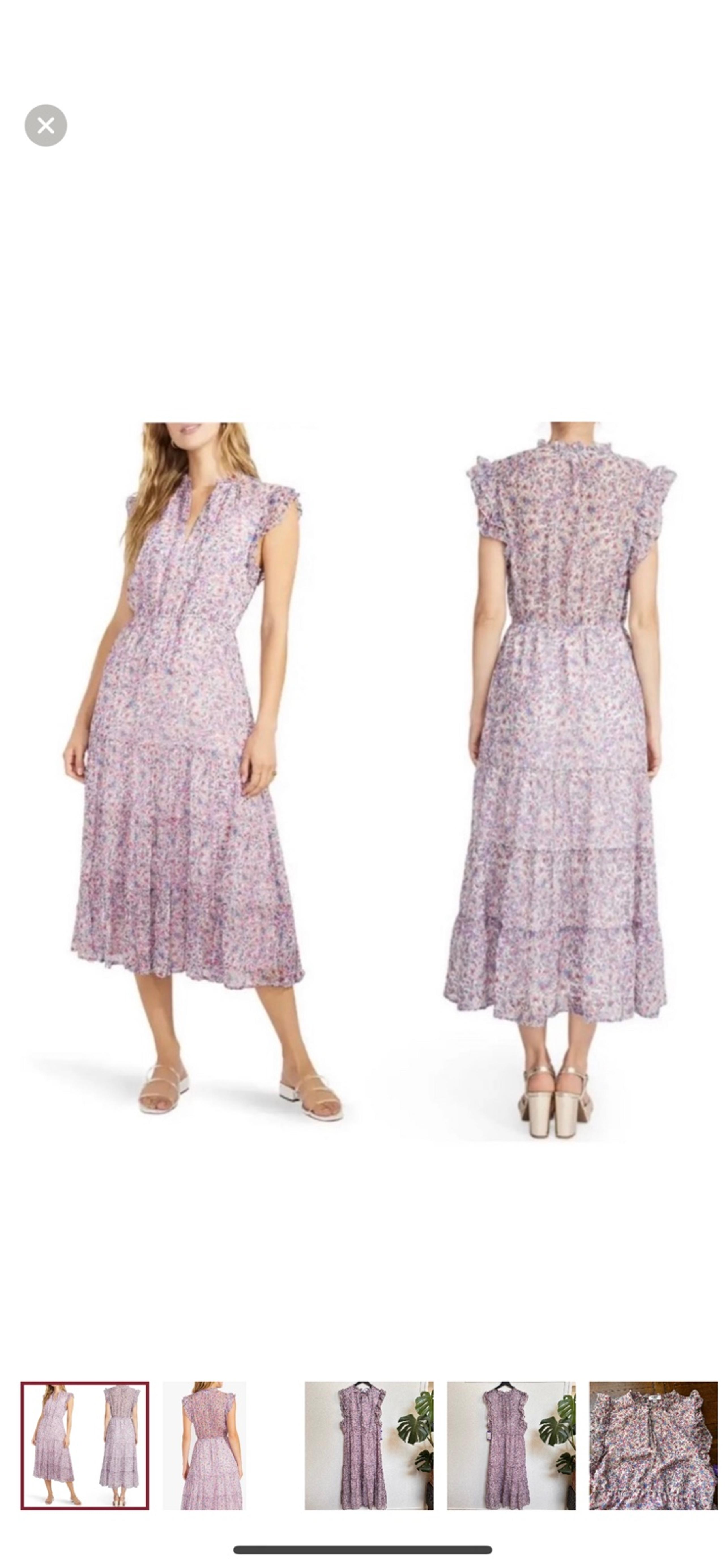 BB Dakota Canyon Moon Midi Dress size XXL