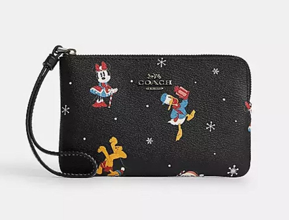 NWT Disney X Coach Holiday Mickey Mouse