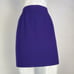 Vintage 80's Purple Wool Mini Skirt