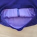 Vintage 80's Purple Wool Mini Skirt