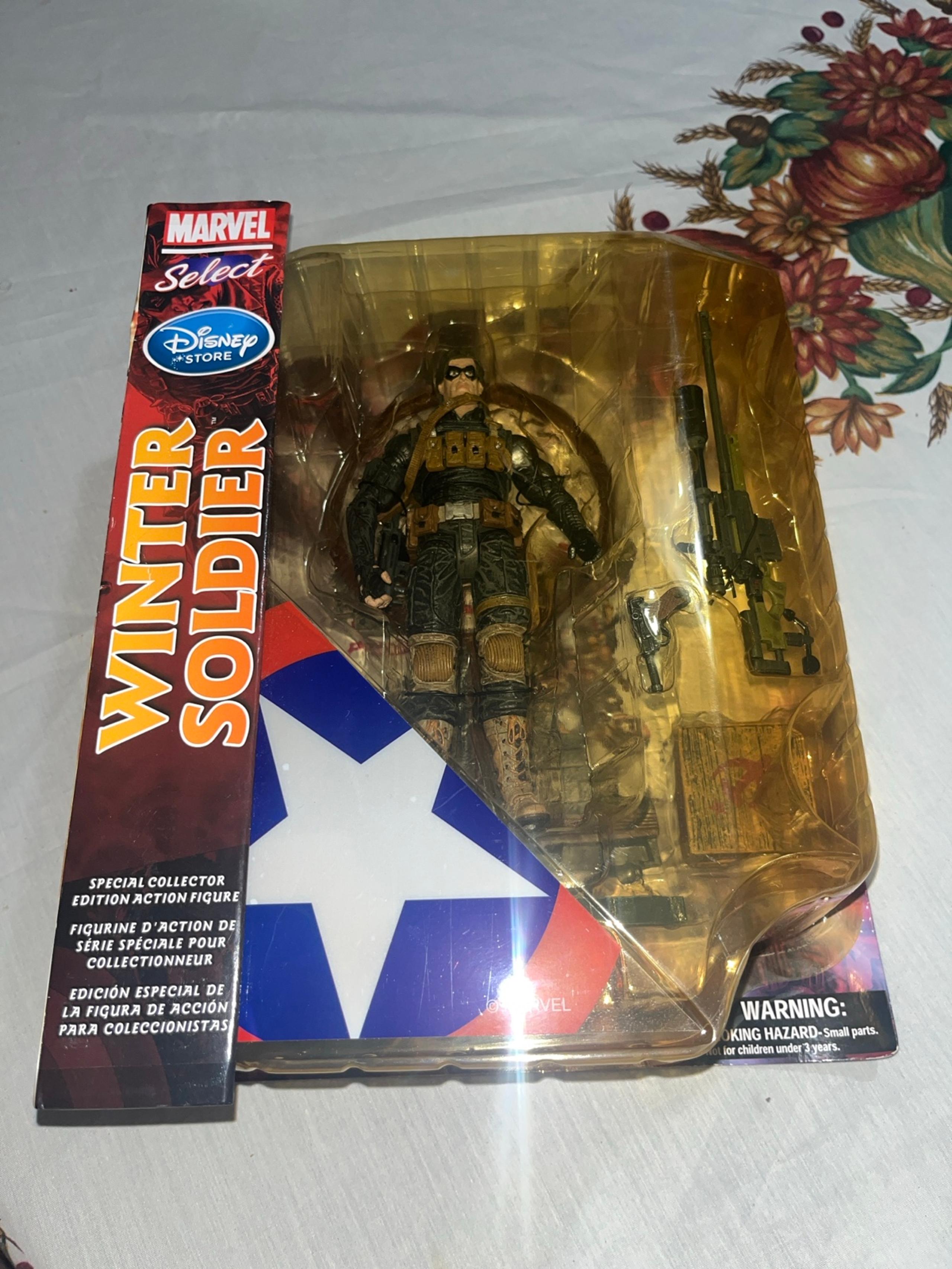 Marvel Select Winter Soldier Disney Store Exclusive Collectors Action Figure