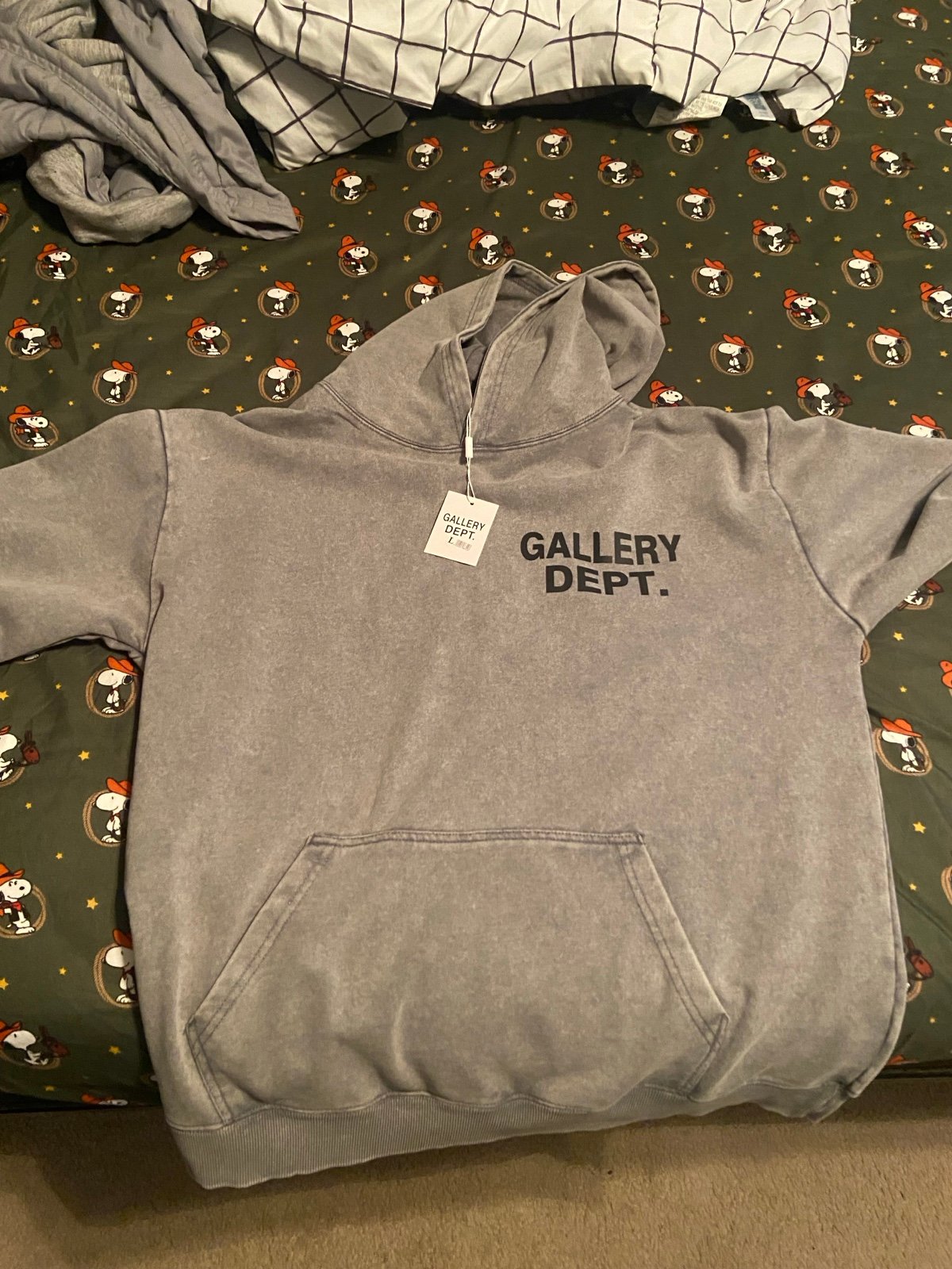 Gallery Dept Hoodie Grey Large